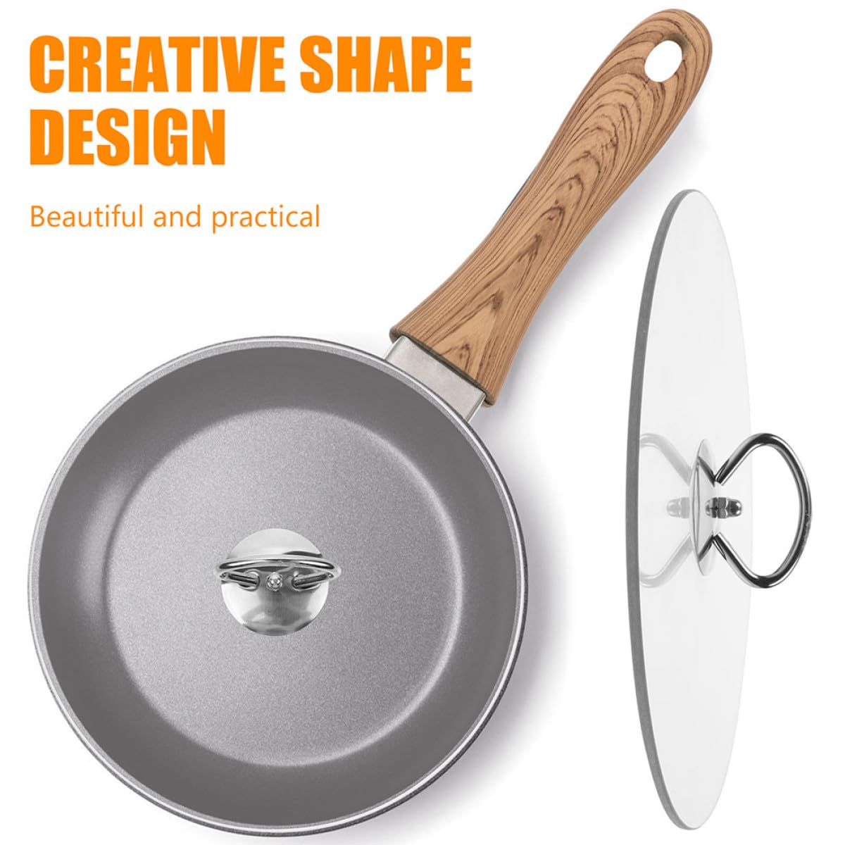 Tapa de Vidrio Templado de 26 Cm para Cacerola y Cuencos Cerámicos, Resistente a Roturas y Mantiene la Frescura, Adecuado para Cocina y Microondas