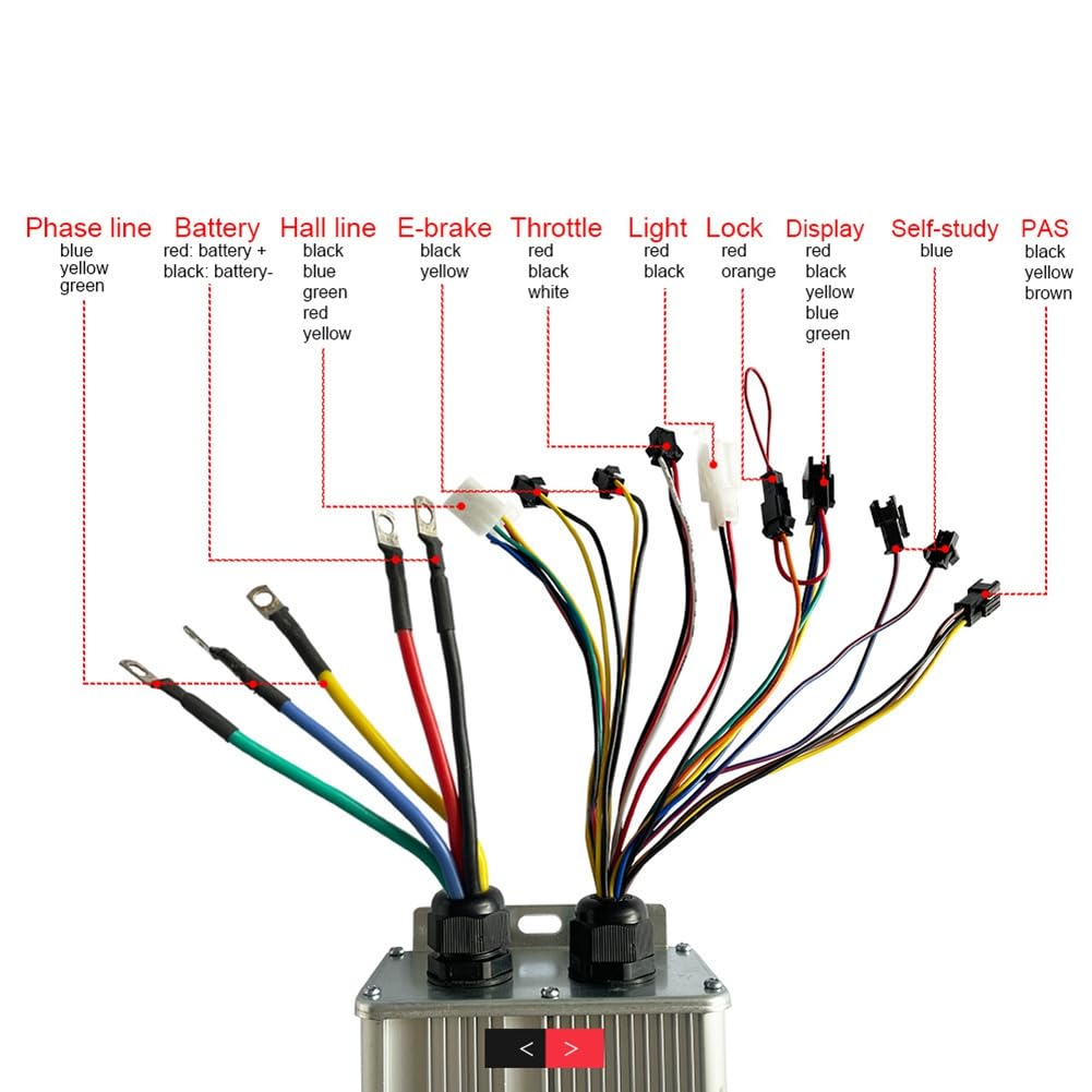 Dla 48V-72V 1000W-3000W Zestaw sterownika silnika roweru elektrycznego z wyświetlaczem LCD S900 Akcesoria rowerowe elektryczne