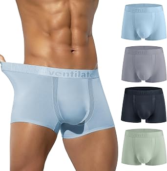 Arjen Kroos Mens Underwear Modal Boxer Briefs Moisture Wicking Breathable Trunks Underwear for Multipack