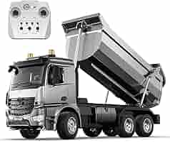 新品　　6チャンネル 大型ダンプカー 合金 建設機　耐荷重25kg Amazon.co.jp: 億騰 【大型 合金版】 RC1/14 2.4Ghz 10CH