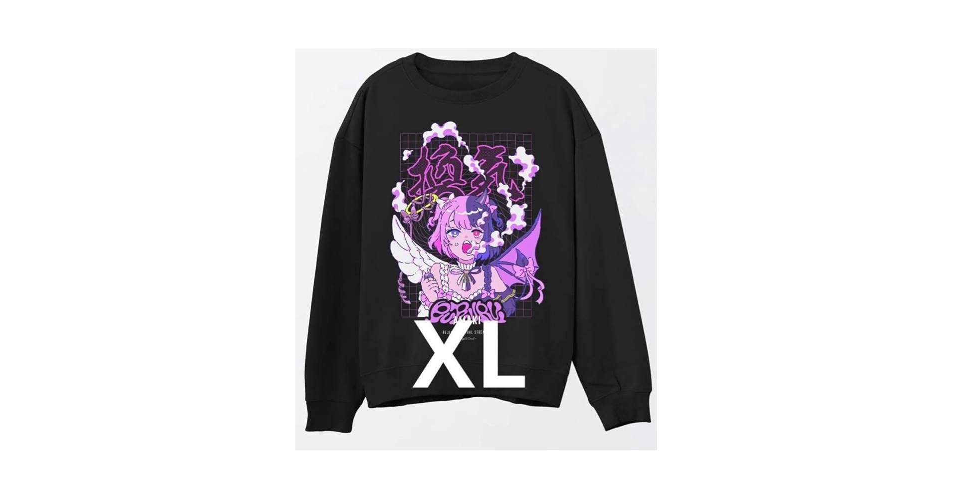 Amazon.co.jp: 天鬼ぷるる 換気スウェット XLサイズ vtuber