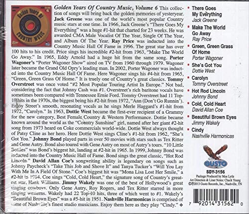 Golden Memories Of Country Music, Vol. 6 image 4