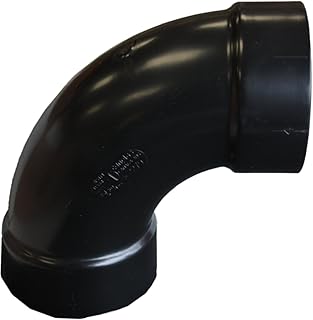 Charlotte 4quot; DWV ABS Long Sweep 90 Degree Elbow
