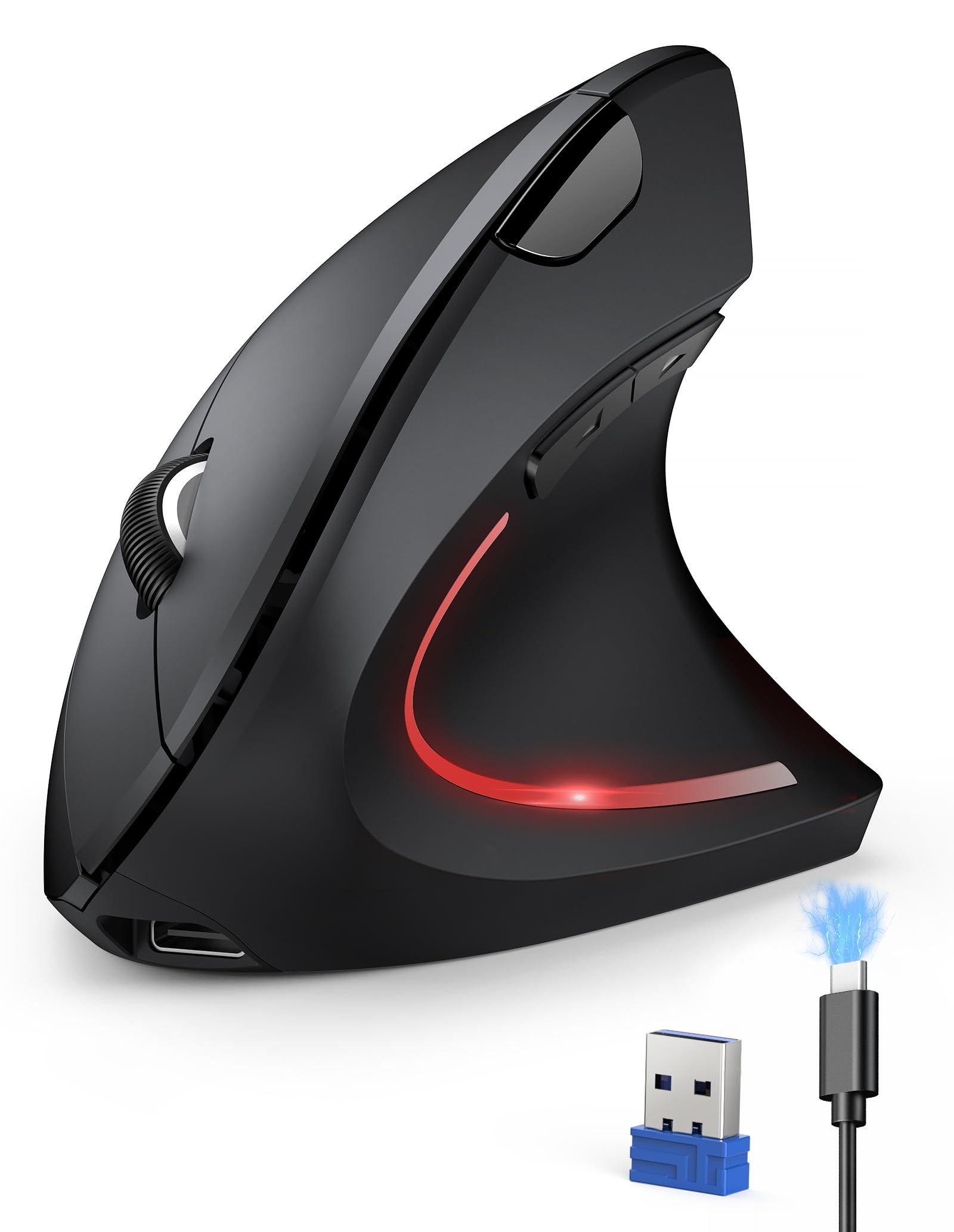 TECKNET Rechargeable Vertical Wireless Mouse Buy TECKNET Rechargeable Vertical Wireless Mouse