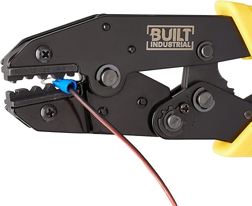 Miniatura 3 de Juego de 5 herramientas de crimpado de alambre de trinquete para conectores termorretráctiles, electricistas, conectores eléctricos