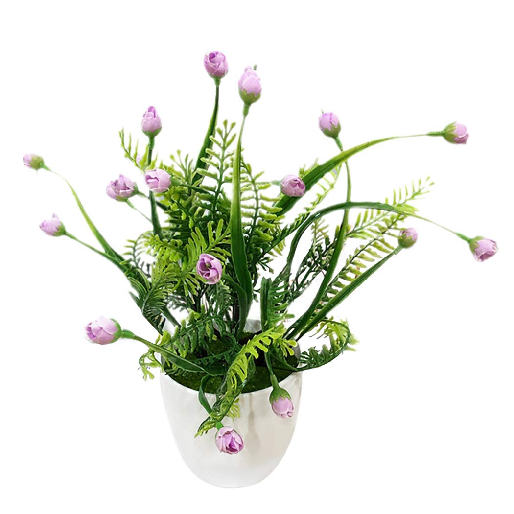 Buy Dorakitten Artificial Potted Flower Lifelike Decorative Realistic