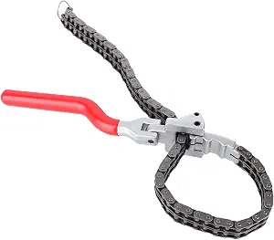 Oil Filter Wrench Chain Type 13.8in Removal Tool