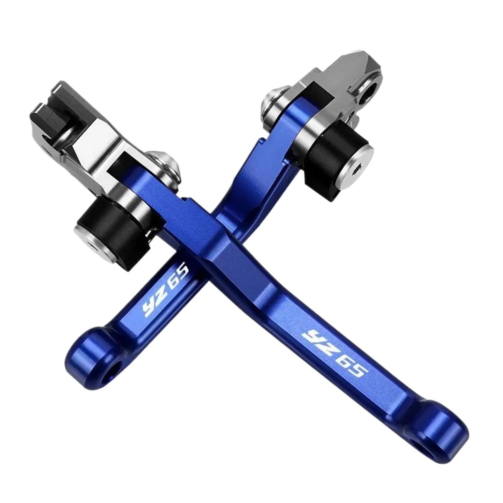 KKMNAIF Handlebar Clutch Lever Pivot Brake Clutch Levers Motorcycle Accessories Dirt Pit Bike Brakes Handles Lever for Ya&ma&ha for YZ65 2018-2022(Blue)