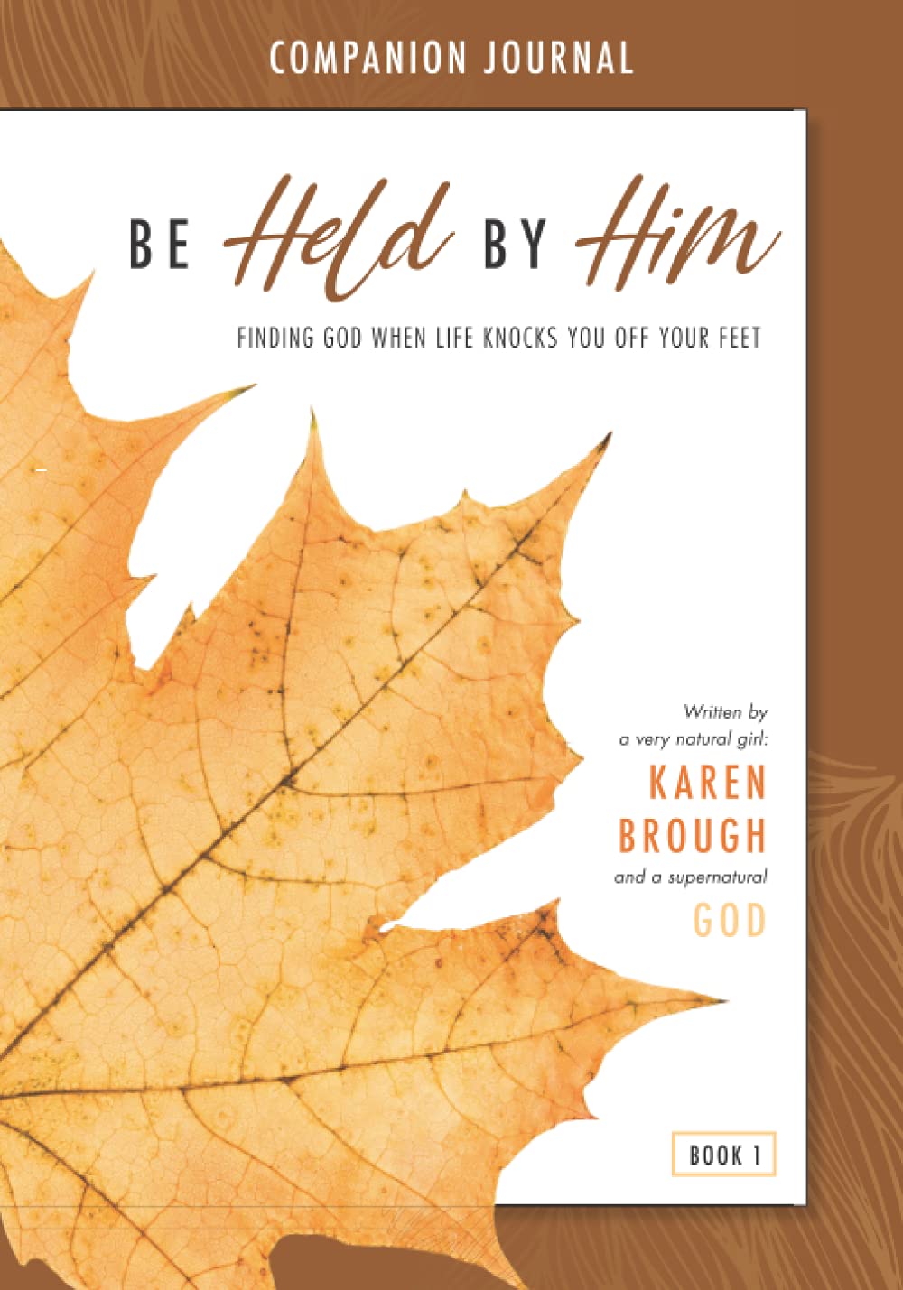 Be Held By Him Companion Journal: Finding God When Life Knocks You Off Your Feet: 1