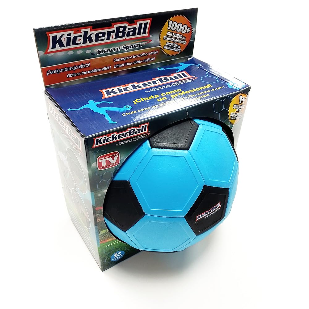 Kickerball el Balón con Efecto Que Marca una Trayectoria Curva