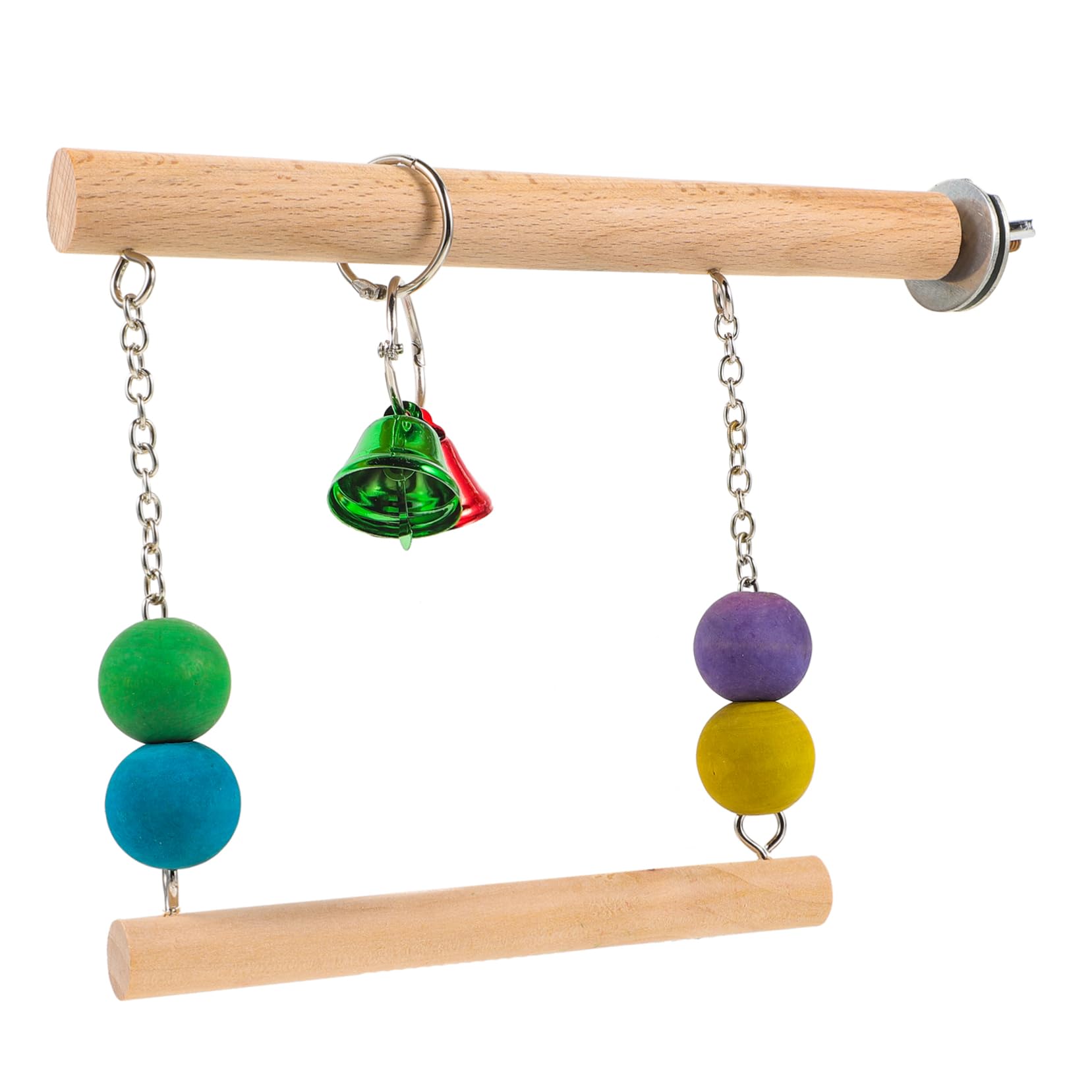 SUPVOX Bird for Parrots and Parakeets Swing with Simple Screw Design for Bird Cages for Beak Trimming and Interactive Play