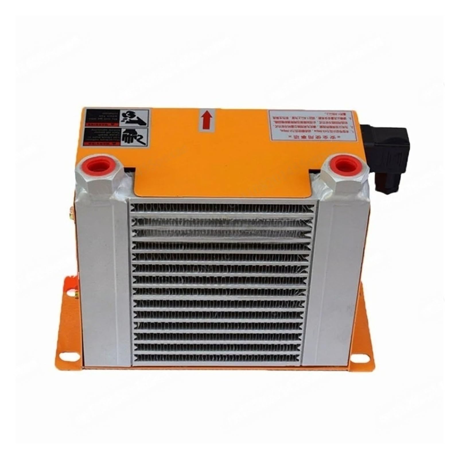 Radiador Enfriador de Aire de Aceite hidráulico de 20L/min, Equipo intercambiador de Calor de Voltaje múltiple AW0607T 12V/24V/220V/380V(380V-)