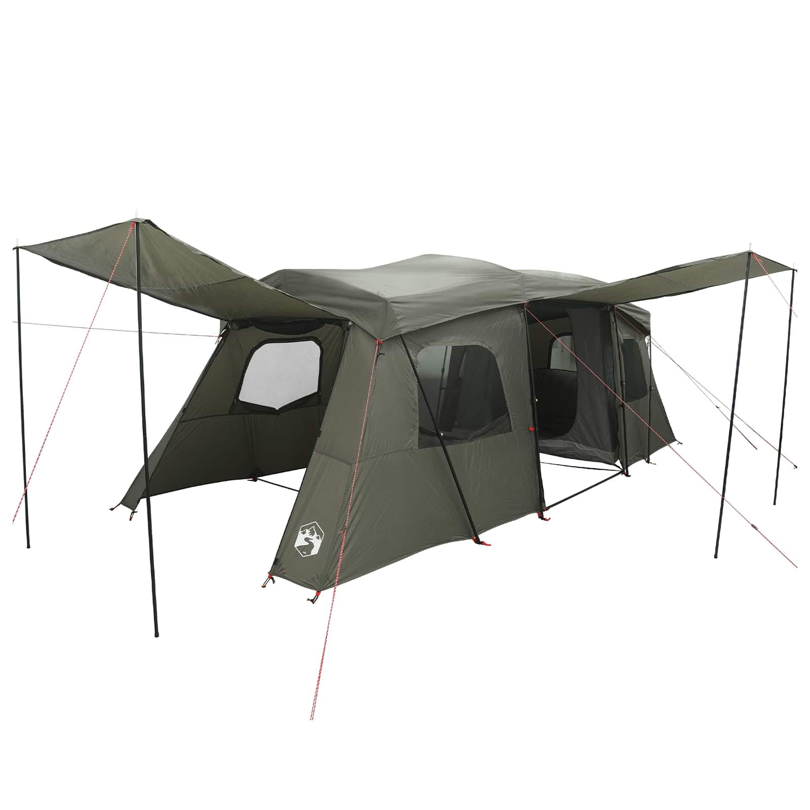 Tenda Istantanea 3 Persone con baldacchino e copertura resistente all'acqua