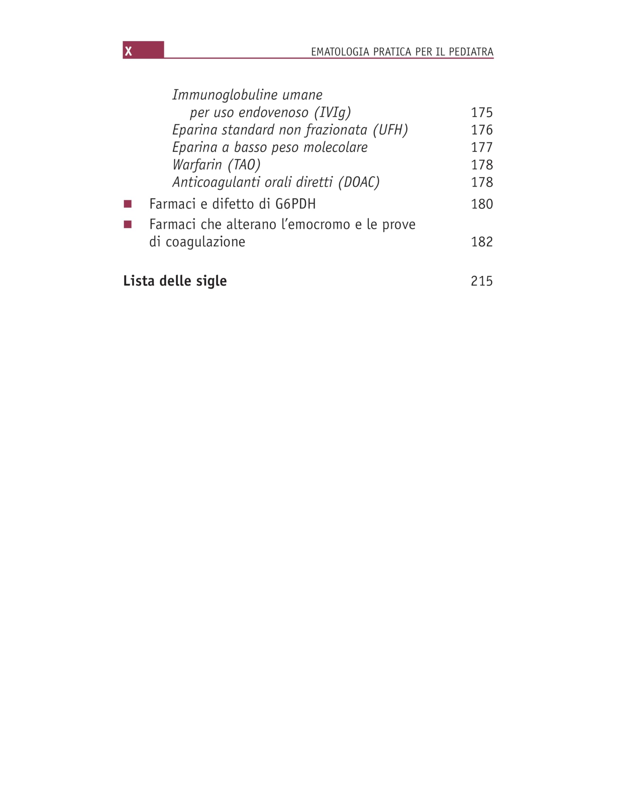 Ematologia pratica per il pediatra