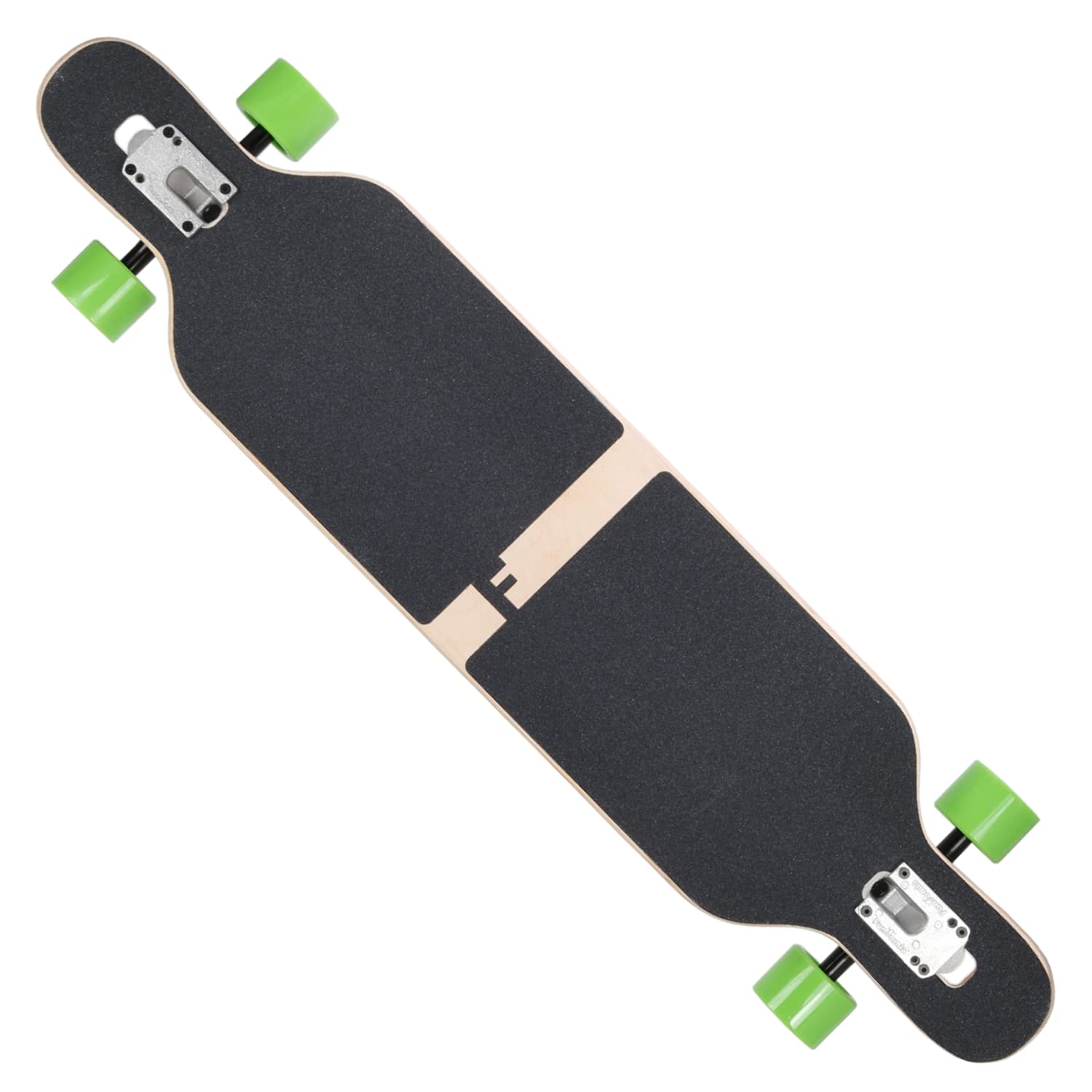 Flex1 fino a 122 kg – Camber Longboard (Flex1 fino a 122 kg, fiore hawaiano – legno d'acero)