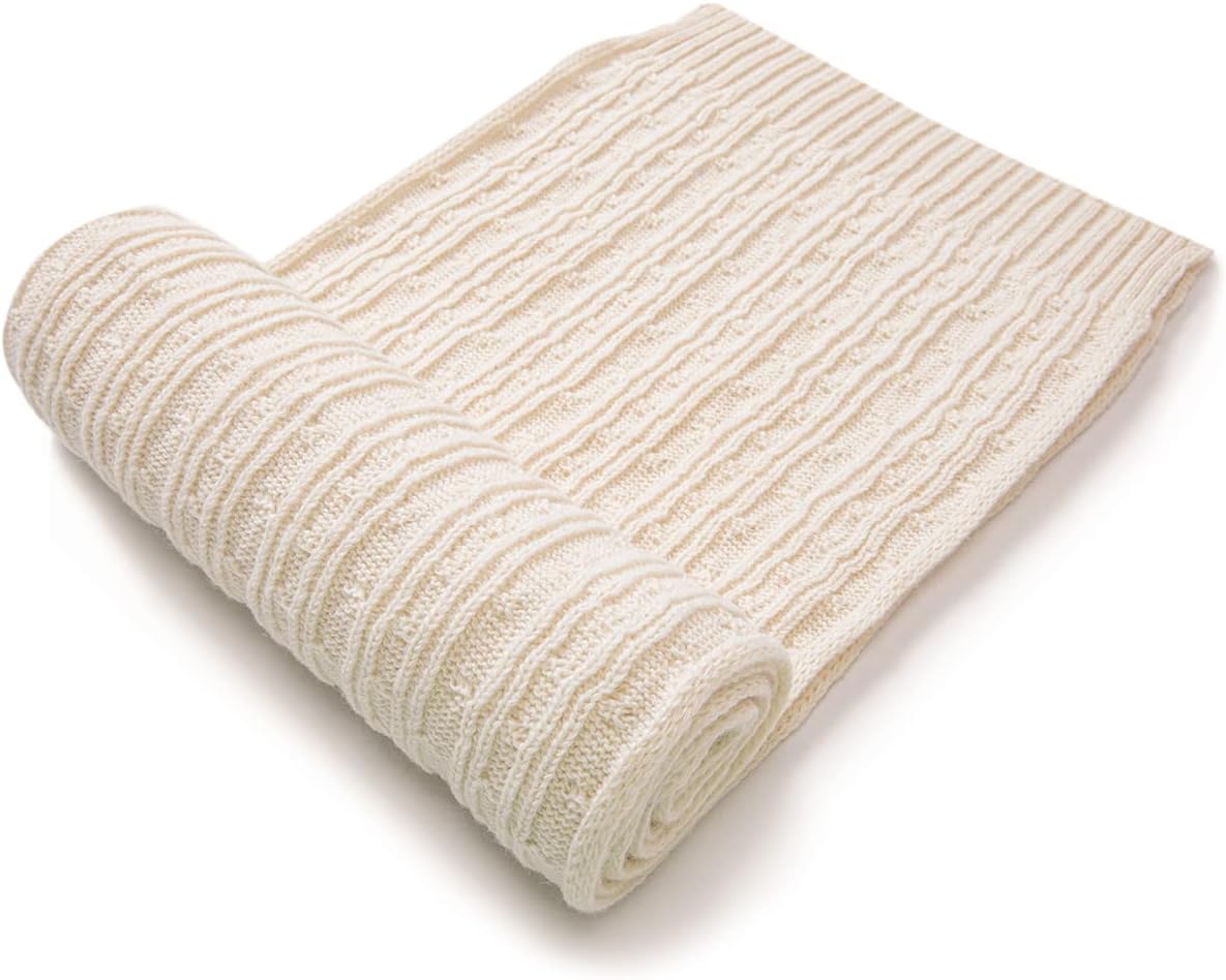 Villand 3 in 1 Womens Wool Hat Gloves & Scarf Winter Set, 3 Piece Cable Knitted Beanie Hat for Women with Gift Box - Image 8