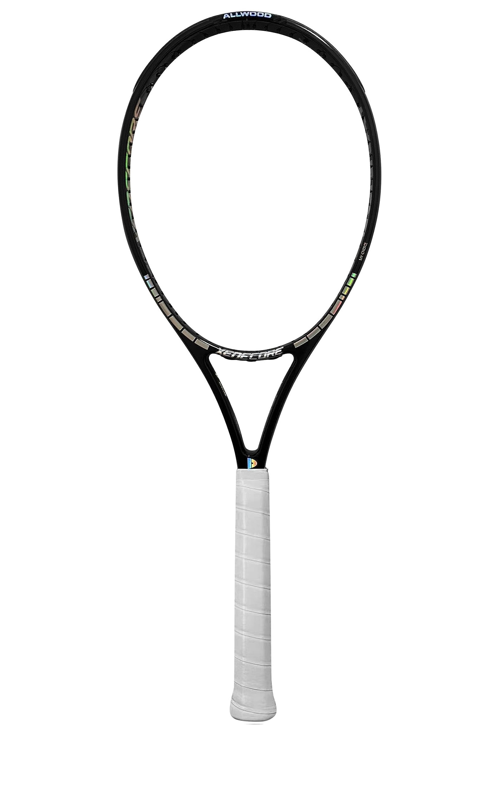 ALLWOOD Hexa 285g Strung 16x19 Tennis Racquet Unibody (Grip 2 (4 (1/4)))