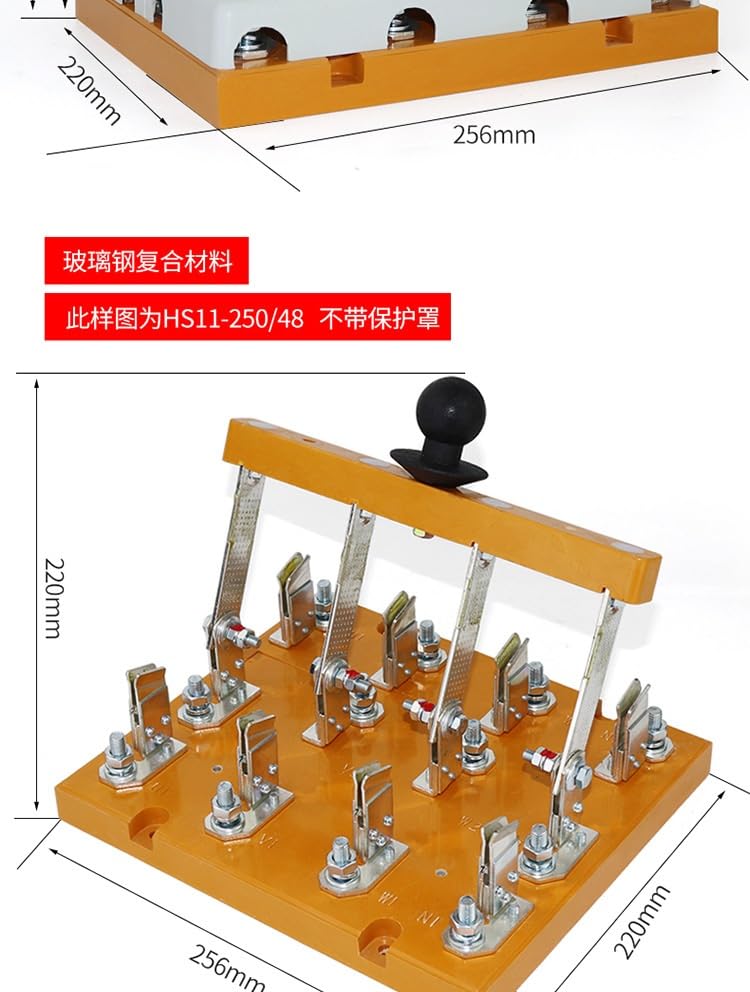 Interrupteur d'alimentation 380V HS11 pour sécuriser l'inversion triphasée