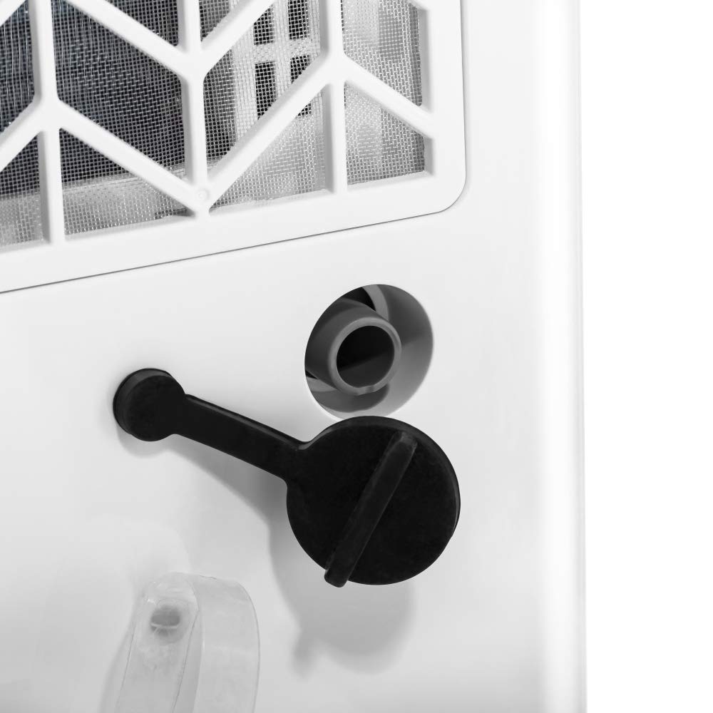 TROTEC Deshumidificador TTK 32 E, 14 L/día, Habitaciones 15m² / 37m³, Depósito 2,1 L, 1 Velocidad