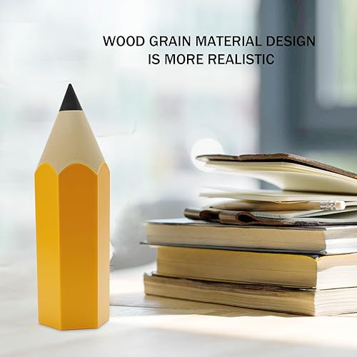 Miniatura 4 de Soporte para bolígrafo para escritorio, bonito y único en forma de lápiz, para profesor, divertido, soporte para bolígrafo, accesorios de escritorio