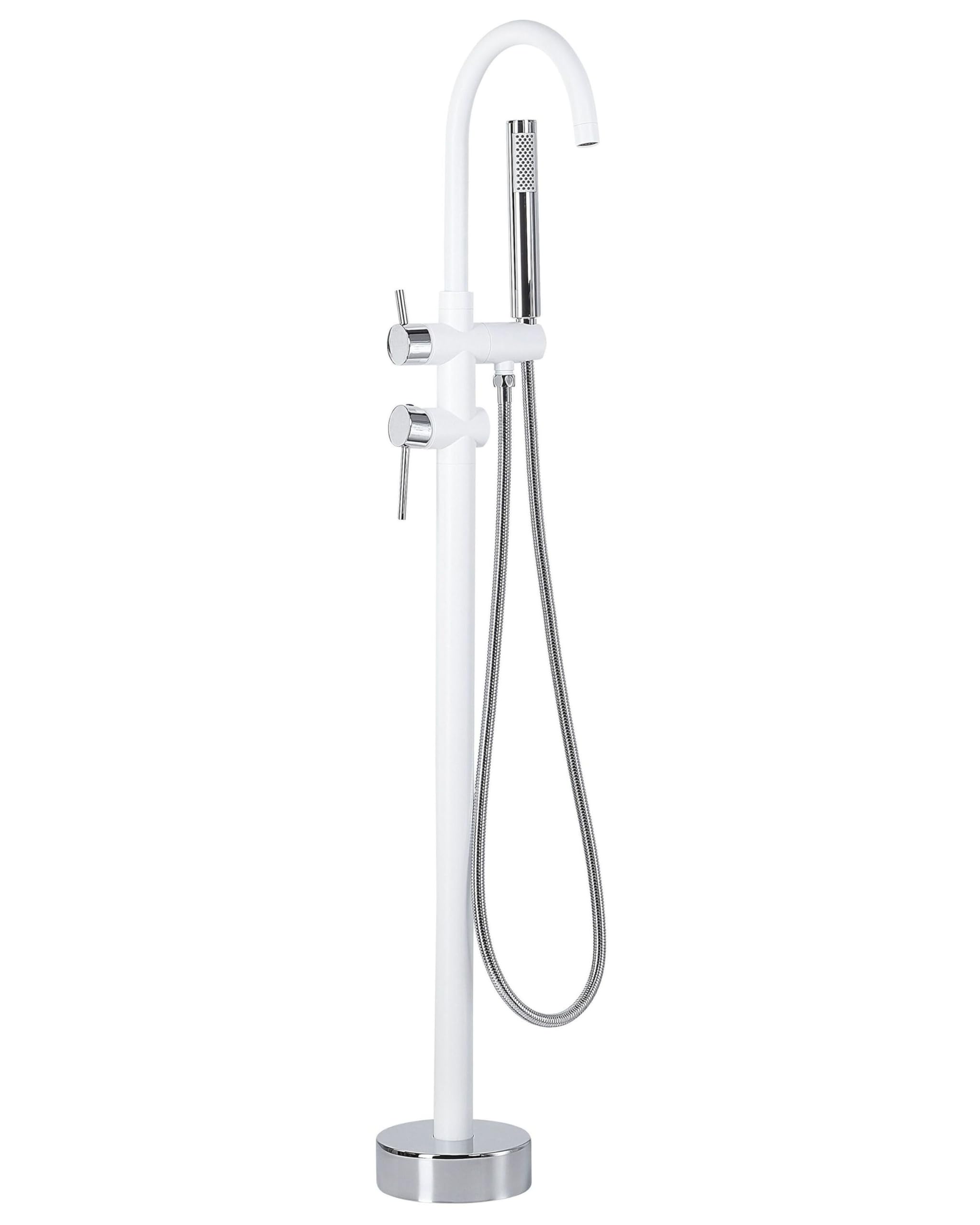 Mitigeur sur pied inox et laiton Tugela 116 cm à commande précise