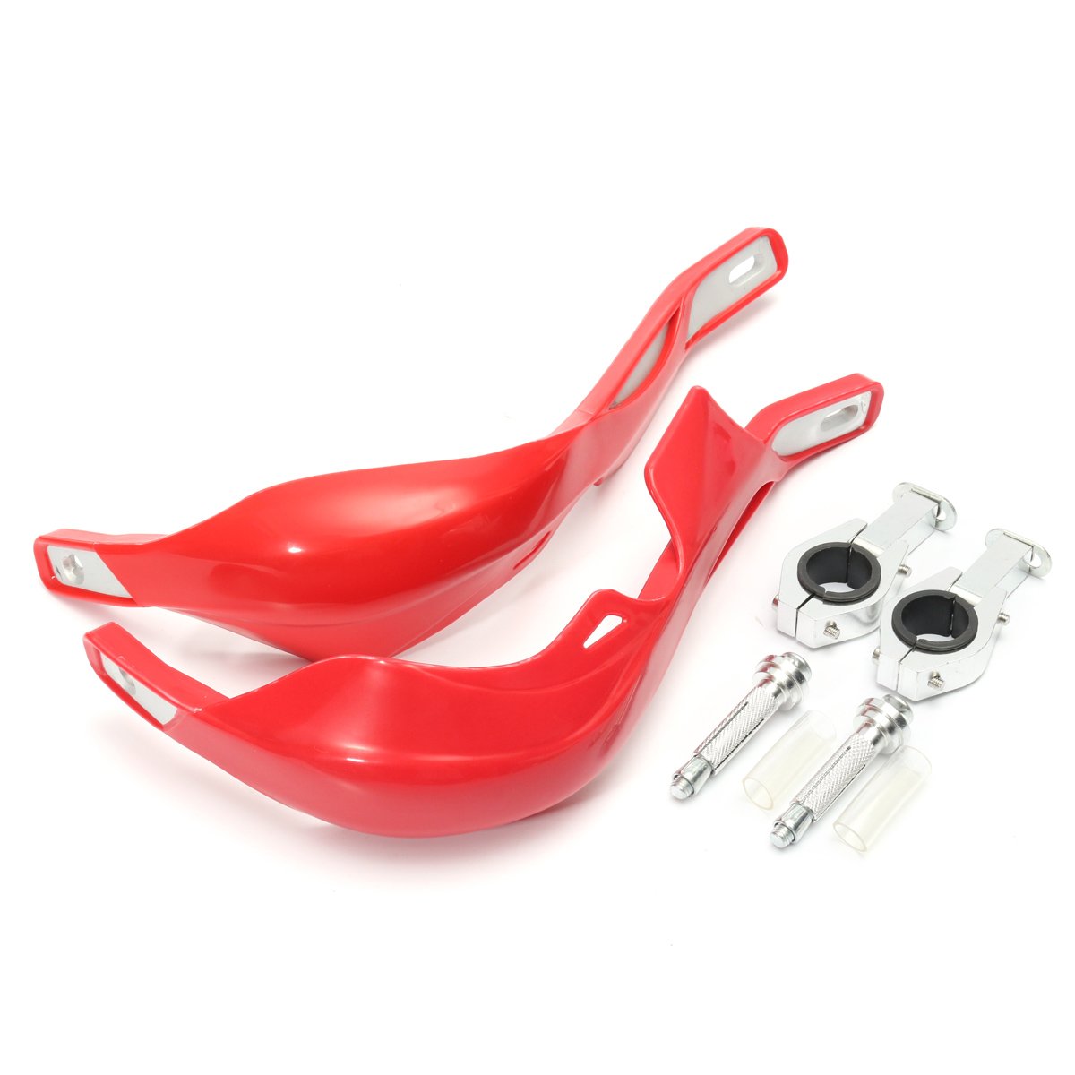 28 mm kierownica osłona dłoni motocykl pit brud rower ATV uniwersalny - czerwony