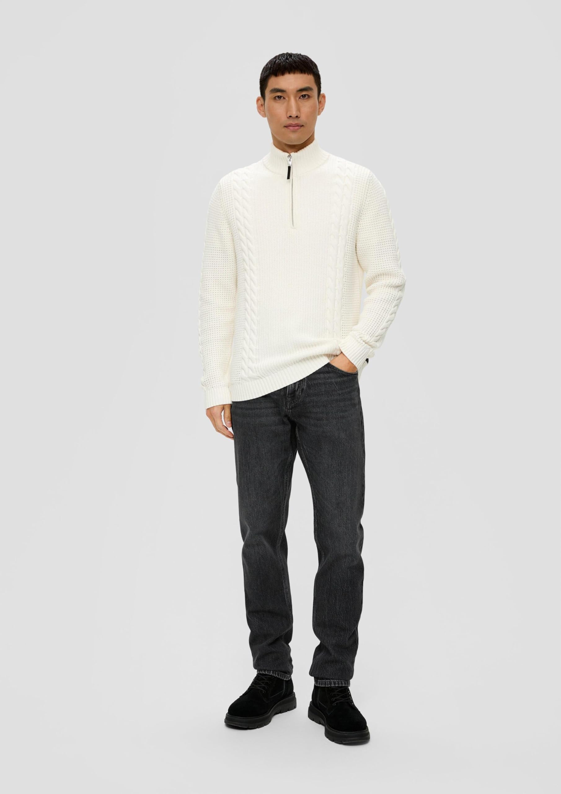 s.Oliver Jeans Hose, Regular Fit Tapered Leg