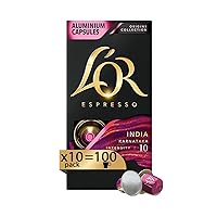 L'Or Capsule Caffè Espresso India Karnatak - 100 Capsule in Alluminio