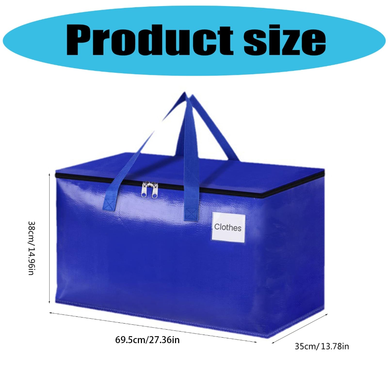6 Borse per Traslochi Resistenti Grandi Dimensioni con Cerniere Alternative A Scatole Imballaggi E Forniture