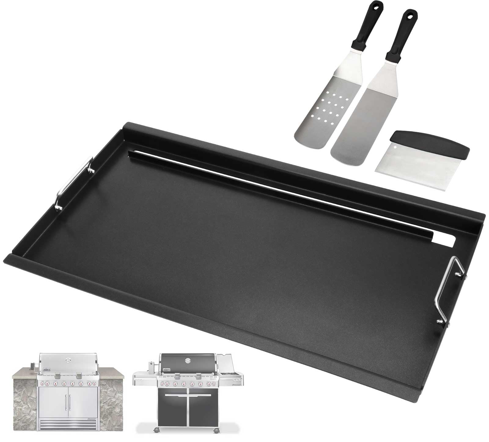 Amazon.com : Full Size Griddle Insert for Weber Summit 600 Series