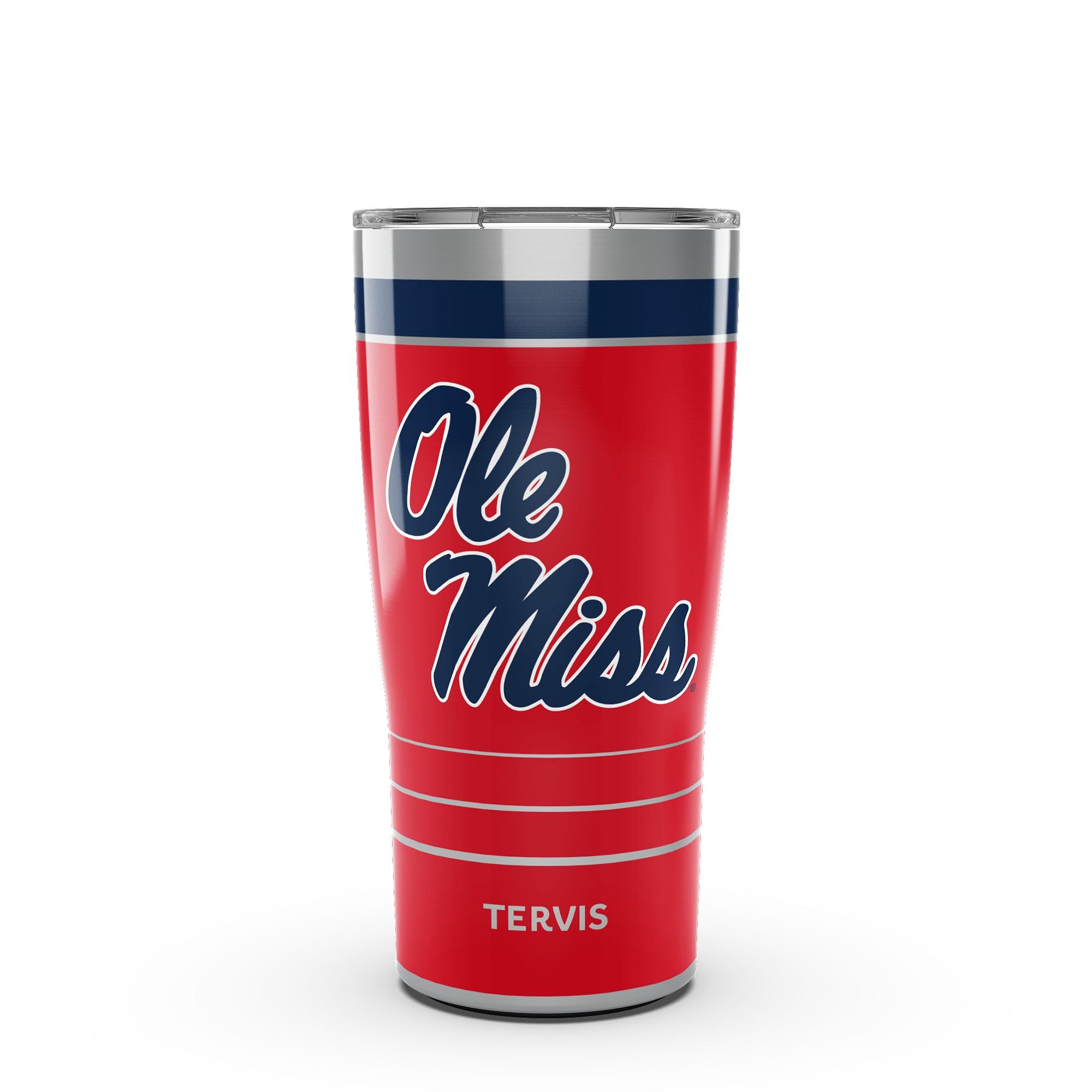 Gobelet isotherme Ole Miss Rebels Tervis de 591 ml en acier inoxydable à triple paroi