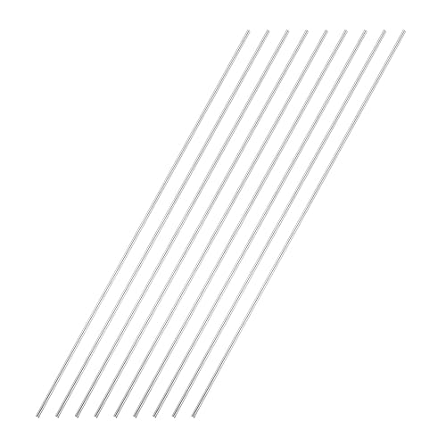 Miniatura 195 de uxcell Varilla redonda sólida de acero inoxidable 304 de 0.197 in x 5.906 in para manualidades de bricolaje - 10 piezas