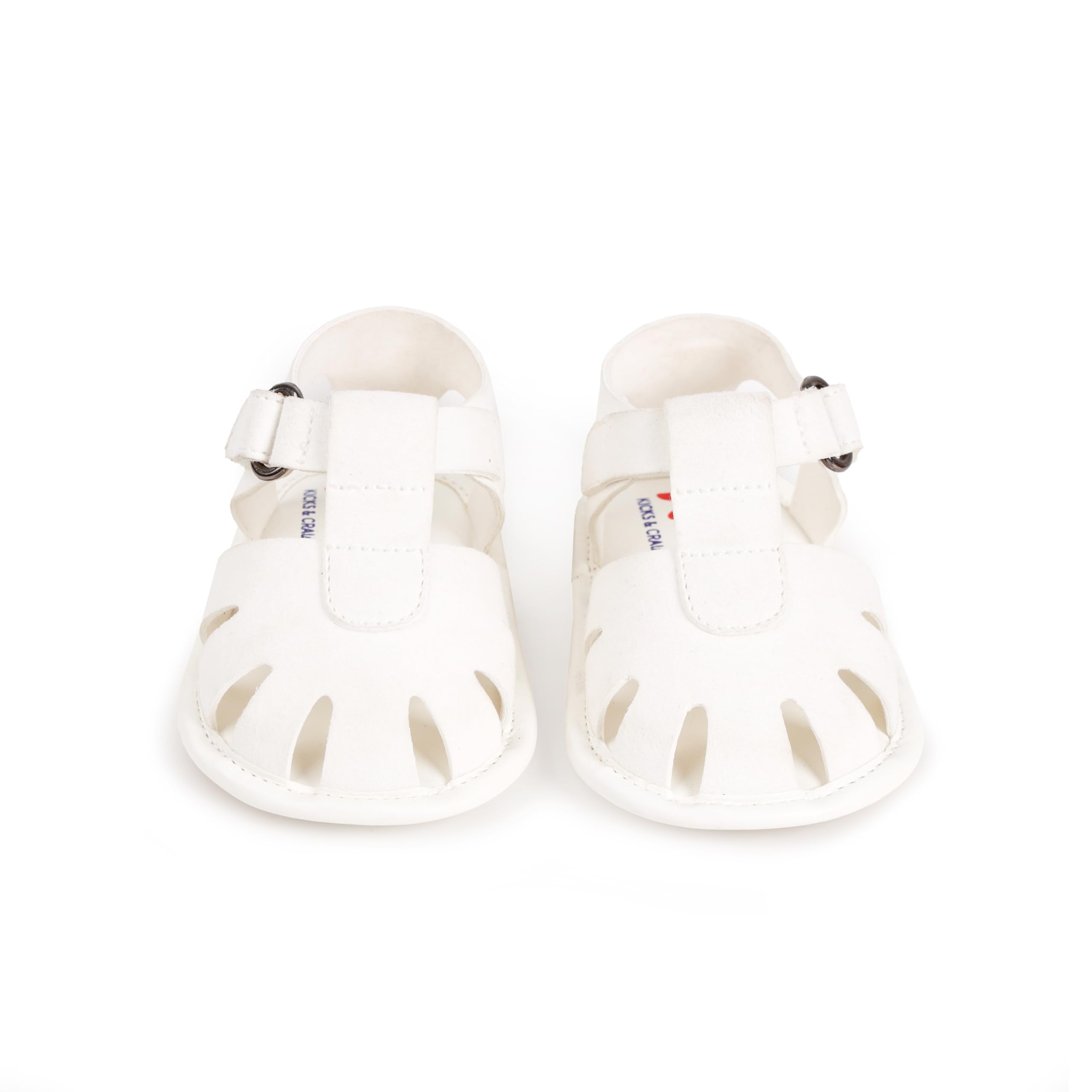 Kicks & Crawl Little Cloud White Sandals Unisex |Casual Footwear for Baby(6-9m)-image-10