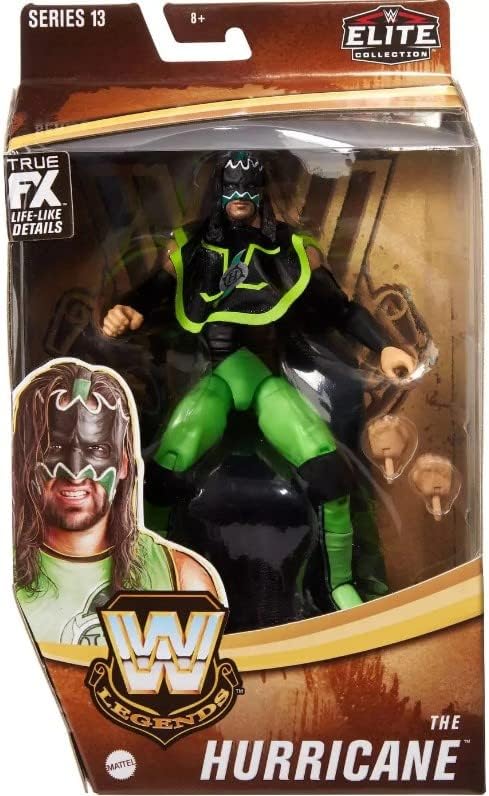 WWE Elite Legends Collection 6-inch Articulated Action Figure Series (Hurricane)