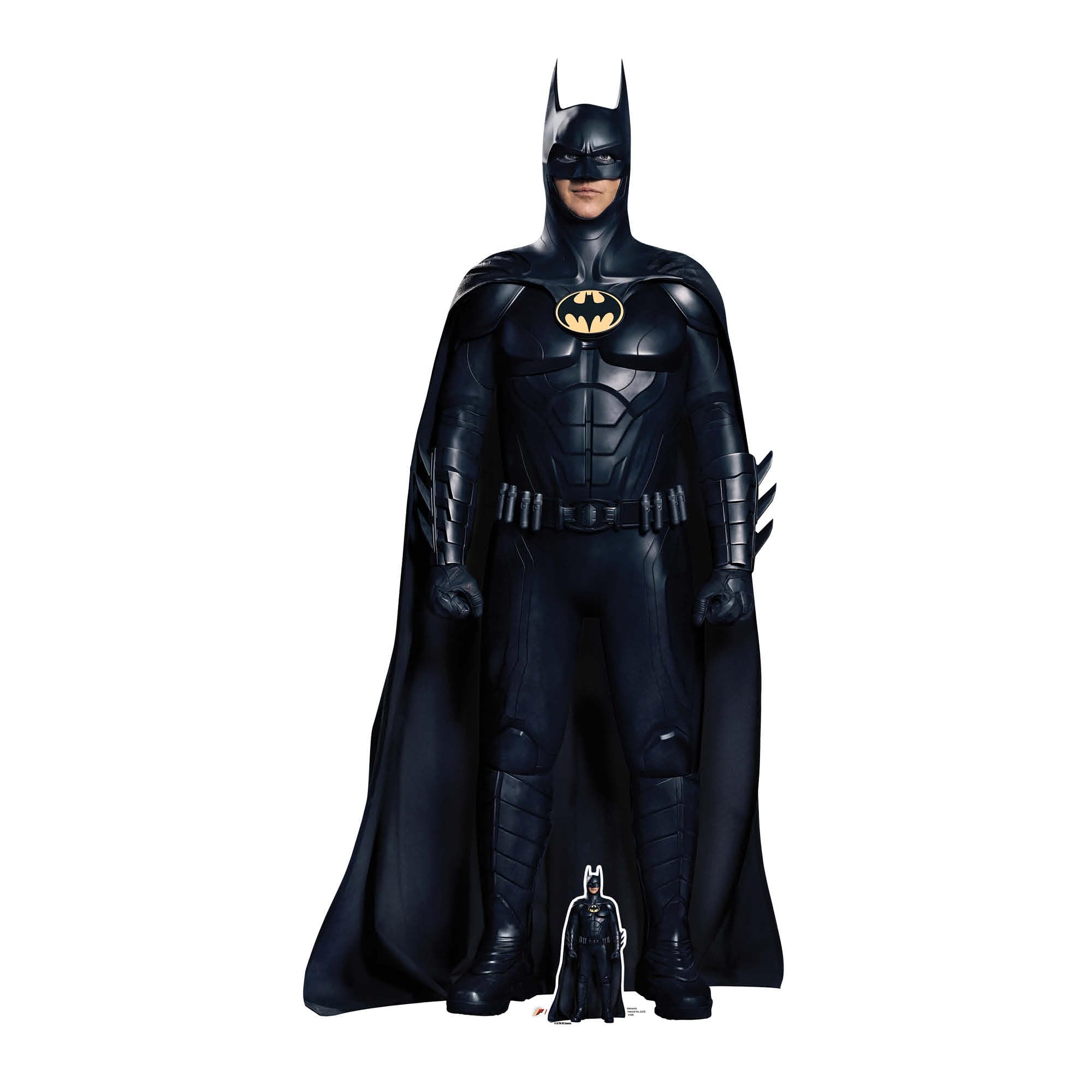 Batman Michael Keaton Star Cutouts SC4269 : silhouette en carton pour décoration de salon