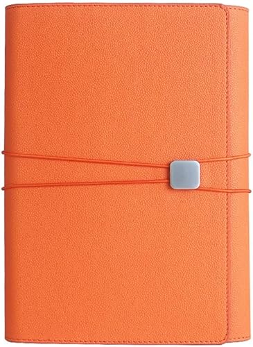 Miniatura 1 de TREXD - Agenda de oficina A5, cuaderno de oficina escolar, suministros de papelería, cuaderno de hojas sueltas (color negro, tamaño grande-6.5 x