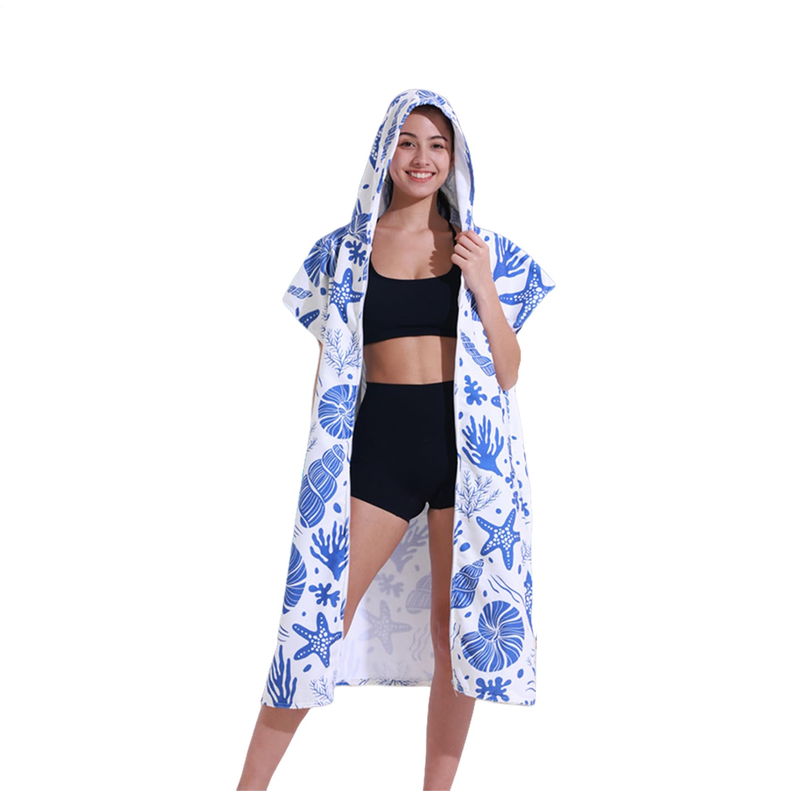 Serviettes de piscine absorbantes et grands peignoirs mixtes pour sport et natation
