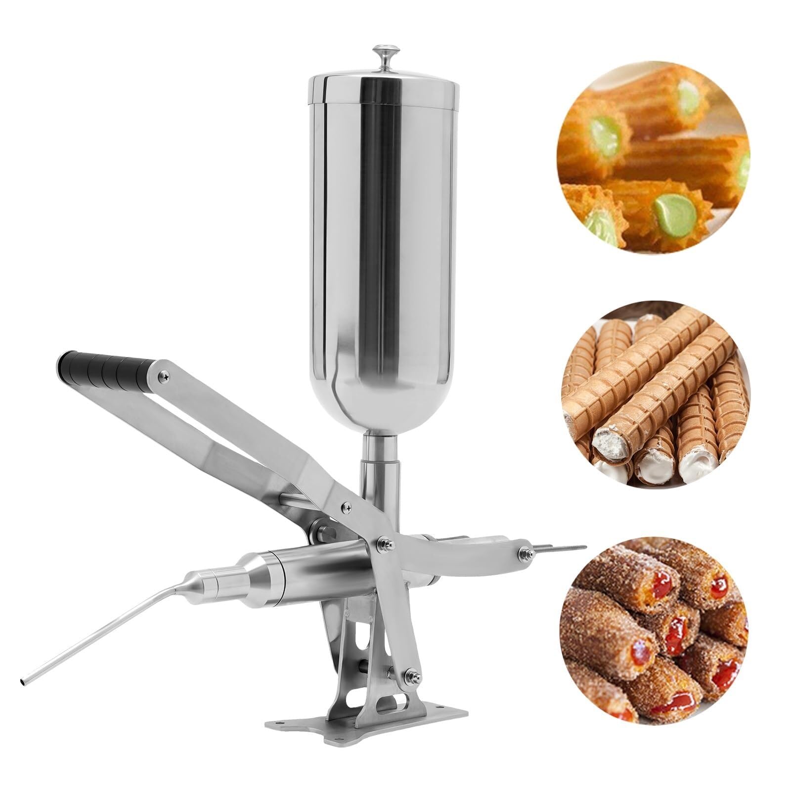 Machine à Churros Verticale Manuelle Robuste De 3l, 5l, 7l