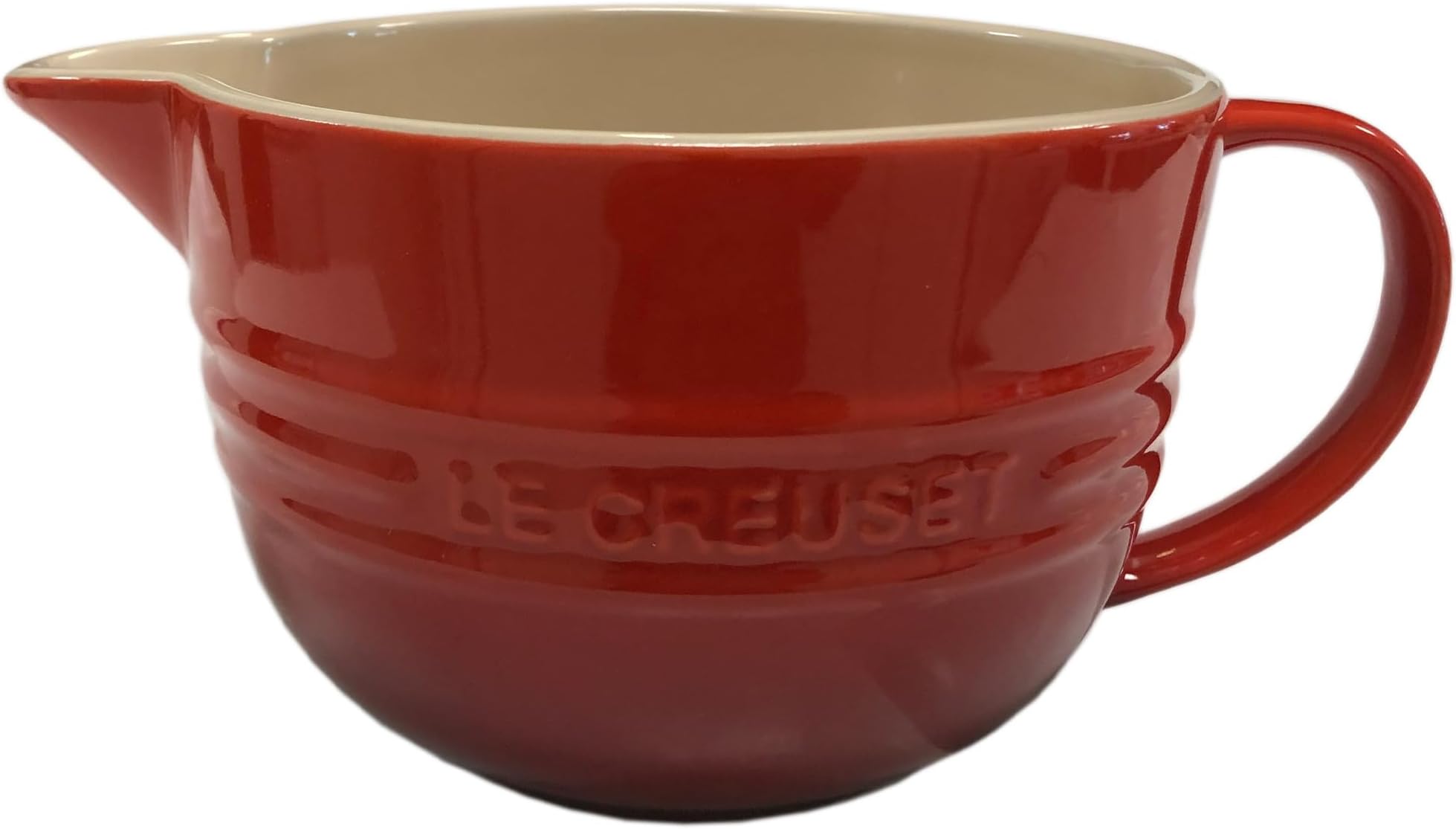 Le Creuset Stoneware Mixing Jug, 2 L - Cerise
