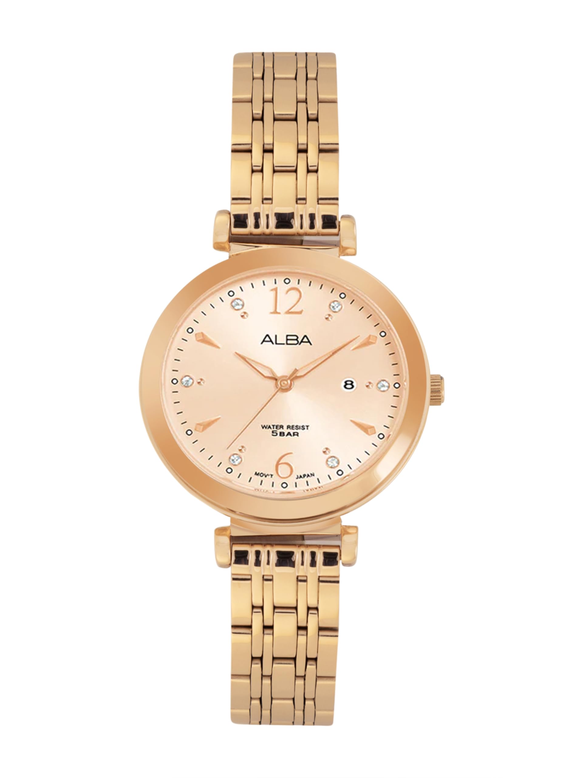 Alba Stainless Steel Women Analog Wristwatch Ah7Bv6X1, Rose Gold Dial, Rose Gold Band (B0CD82ZJYV) Amazon Price History, Amazon Price Tracker