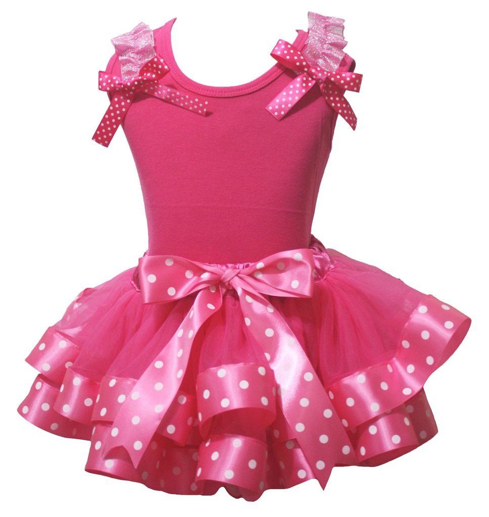 Vestido de lunares rosa para niña ideal para paseos diarios y fiestas de cumpleaños infantiles 2