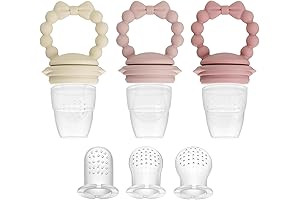 Real Fruit Vegetable Feeder Pacifier Set for Babies