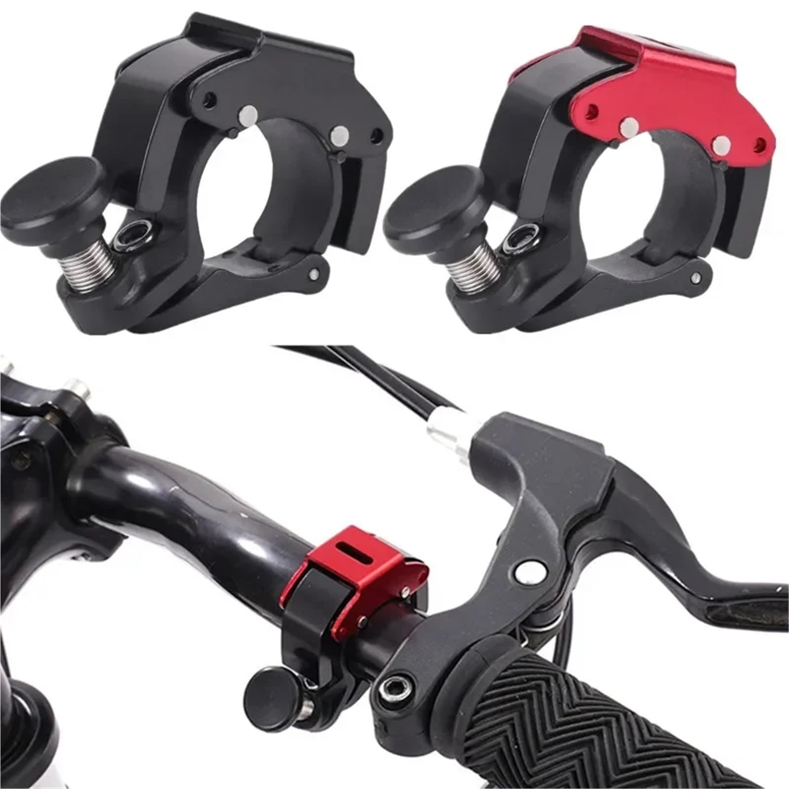 Campanello per bicicletta 8 pezzi in acciaio inox anello per bicicletta MTB Ciclismo Horn Bike Bell Manubrio Sound Horn per la sicurezza della bicicletta Accessori per bici elettriche