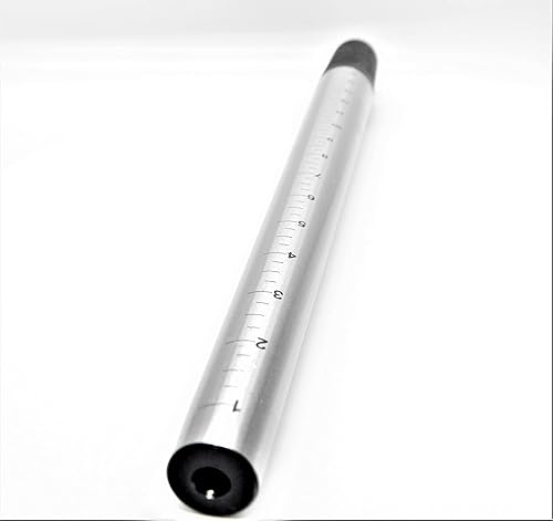 Miniatura 6 de Mandril de anillo de acero prémium graduado de 1 a 15 tamaños marcados para joyería JTS