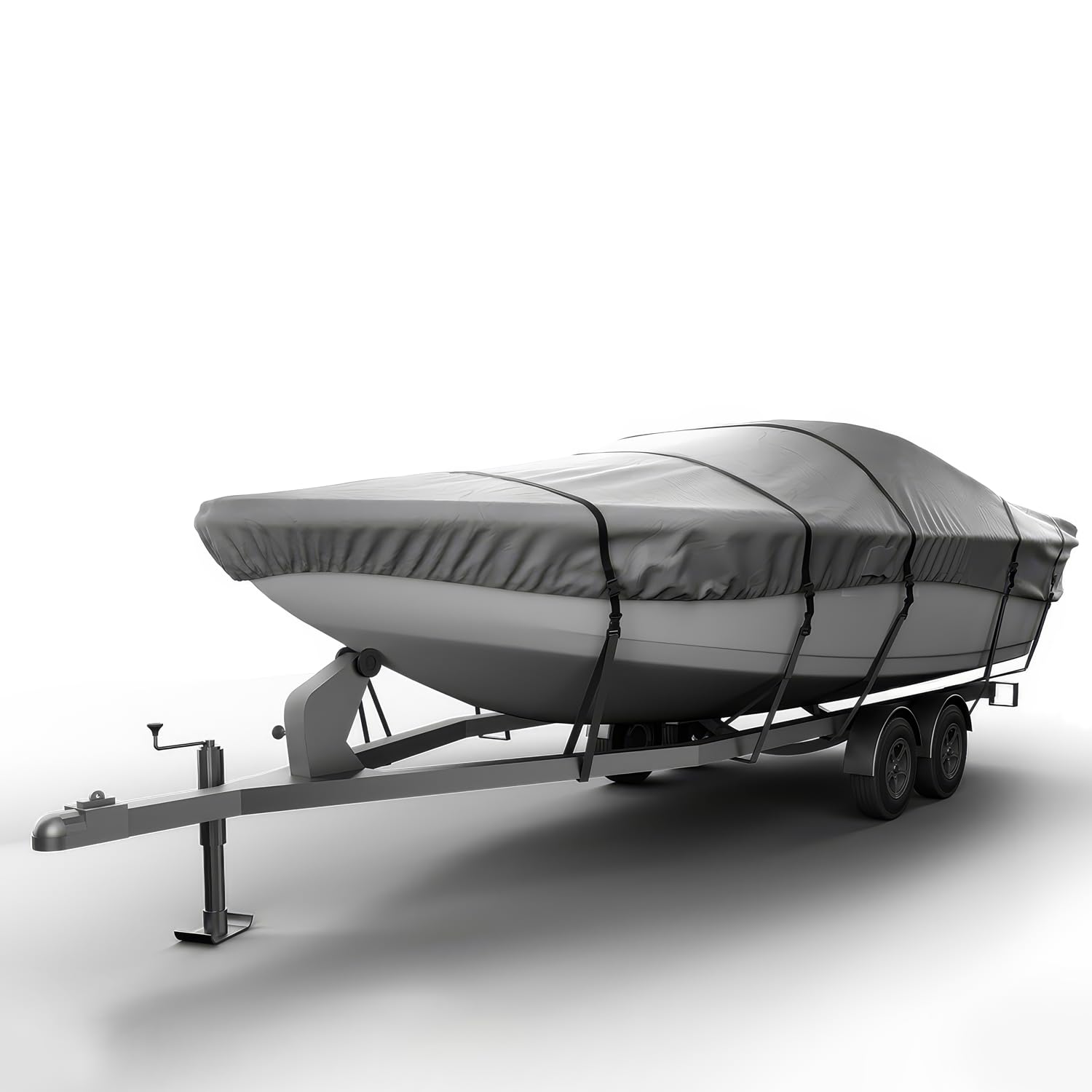 Seal Skin Covers V-Hull Cuddy Cabin Boat Cover, Waterproof, Heavy-Duty Marine-Grade Polyester, Fits 24'-26' L & 108" W, All-Weather Protection, Snug Fit with Straps & Buckles