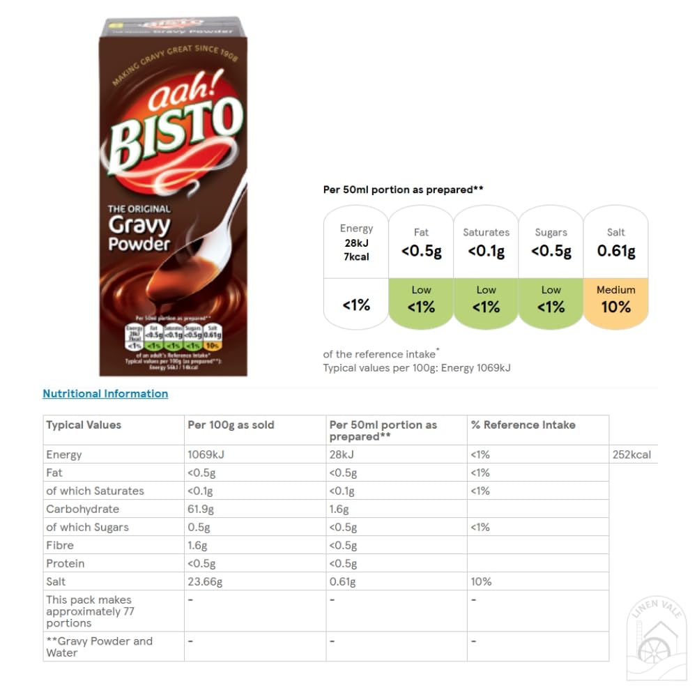Bisto - Salsa in polvere, 200 g, 2 confezioni