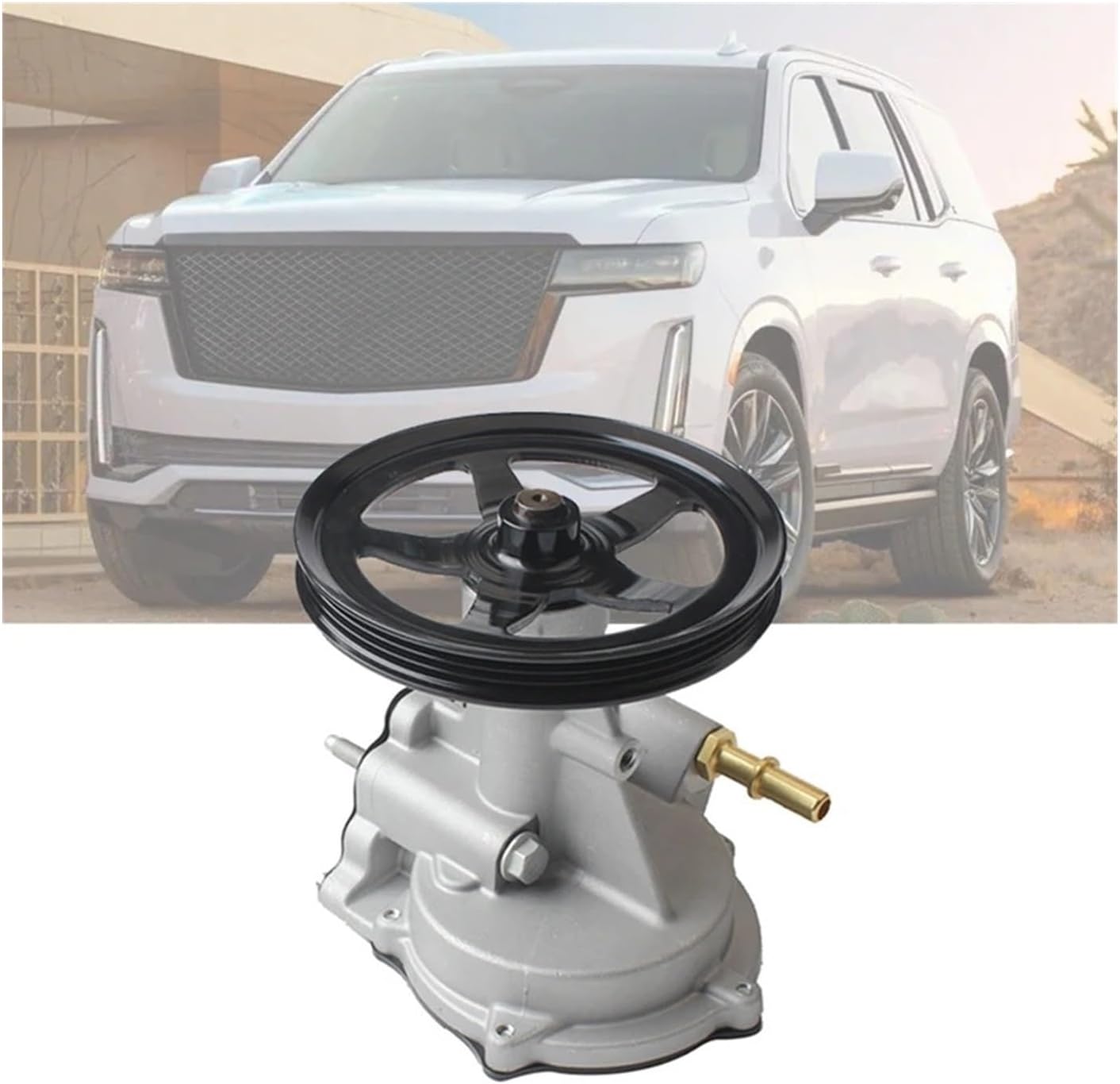Engine Brake Vacuum Pump 12696313 Compatible with Silverado Sierra Compatible with Suburban Tahoe Yukon Escalade 2014-2020 12659655 12660004 Parts