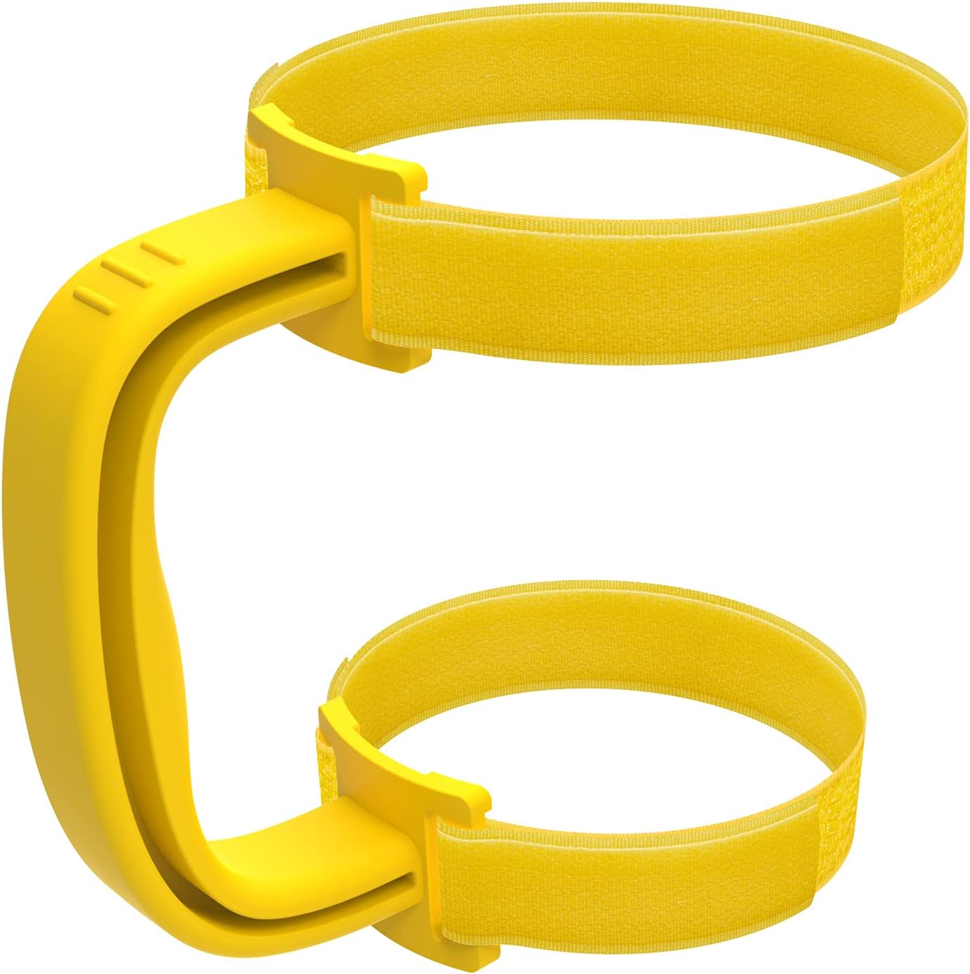 yoelike 11 Colors New Upgrade Anti-Slip Adjustable Handle Fit for 20 Oz to 44 Oz of YETI, RTIC, Ozark Trail, Simple-Moden, SIC, SUNWILL, Tervis All Brand Travel Tumbler Cup Mug BPA FREE (Yellow)