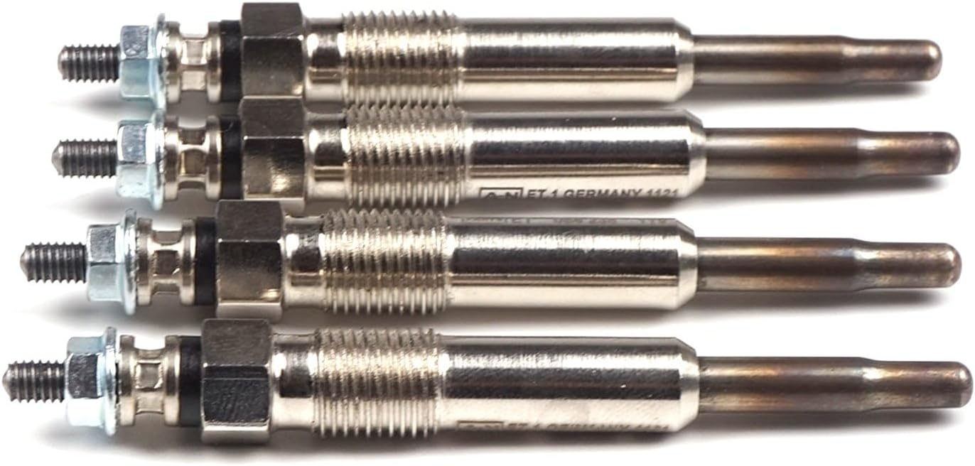 4 Pcs Heater Glow Plugs GX84 7700100586 0100226238 Compatible With Honda Renault Rover 1.9 2.0 2.2