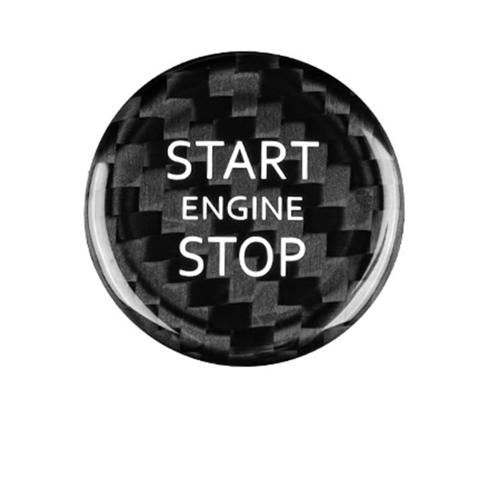 for Nissan for Sylphy for Sentra for Altima for Teana 2020 2021 2022 2023 Start Engine Stop Button Sticker Car Interior Mouldings(Black)